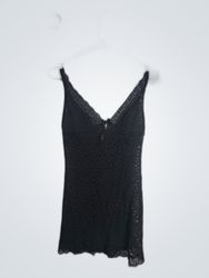 Black Lace Camisole Top