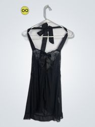 Black Lace Trim Camisole Top