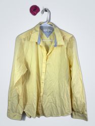 Tommy Hilfiger Yellow Button-Up Shirt