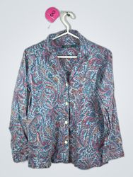 Ralph Lauren Paisley Button-Down Shirt