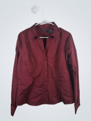 New York & Company Long Sleeve Button-Up Shirt