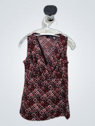 East5th Printed Sleeveless Blouse