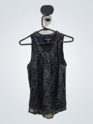 Anthropologie Printed Sleeveless Blouse