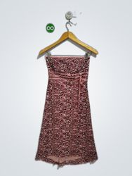 PINK Strapless Mini Dress