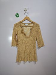 Jordan Taylor Sheer Lace Blouse
