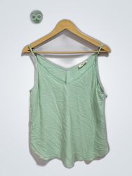 Sandy & Sid Basic Camisole in Pastel Green