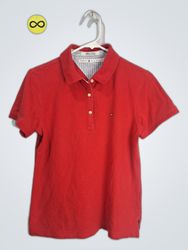Tommy Hilfiger Red Polo Shirt