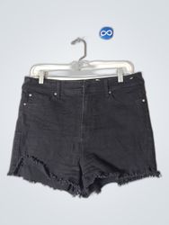 Guess Black Denim Shorts