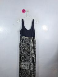 cabi Zebra Print Maxi Dress