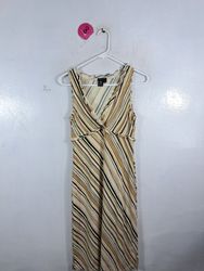 BCBG Max Azria Striped Sleeveless Mini Dress