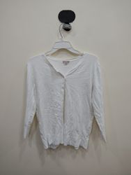 Merona White Knit Cardigan