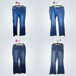 Distressed Flare Jeans Bundle