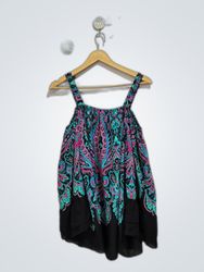 A&C Rachel Printed Sleeveless Blouse