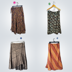 Printed Midi Skirts Bundle