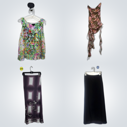 Velvet Midi Skirt Bundle