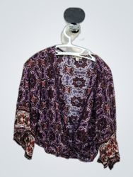 About a Girl Printed Blouse