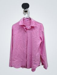 Pink Button-Up Shirt