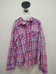 Justice Plaid Flannel Shirt