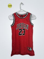 Jordan Red 23 Printed Tank Jersey
