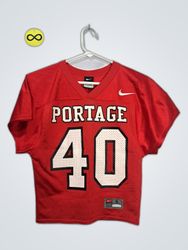Nike Portage Luke #40 Red Football Jersey