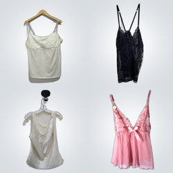 Lace and Silk Camisoles