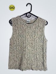 Basic Editions Ribbed Knit Tank Top