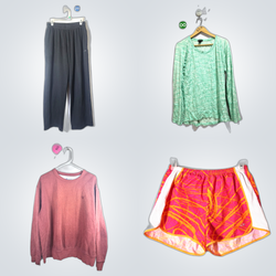 Athletic T-Shirts and Sweatpants