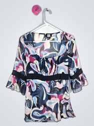 Studio 1940 Printed Blouse