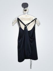 Champion Black Crisscross Tank Top