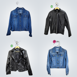 Leather and Denim Jackets