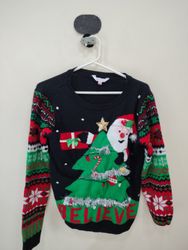 No Boundaries Festive Christmas Knit Sweater