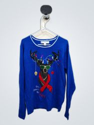 Jolly Sweaters Christmas Moose Sweater