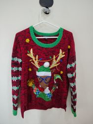 United States Sweaters Holiday Reindeer Christmas ..