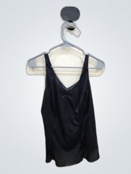 Black Lace Trim Camisole Top