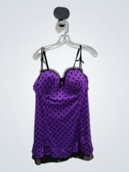 Purple Polka Dot Chemise