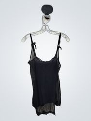 Victoria's Secret Black Sheer Camisole