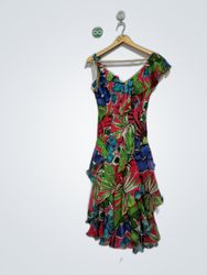 Signature by Robbie Bee Printed Mini Dress