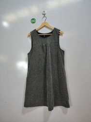 Gap Sleeveless Grey Tweed Dress