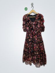 Anthea Floral Printed Midi Dress