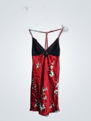 APT.9 Red Floral Lace Slip Dress