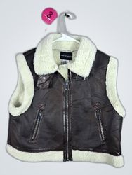 Mark Edwards Studio Faux Leather Vest