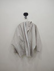 Biya Embroidered Suede Hooded Jacket