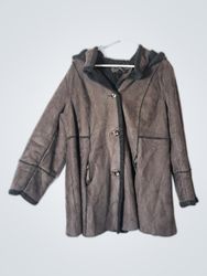 George Classics Plus Suede Hooded Jacket