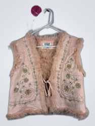 Giorgiana by Nai Fur Waistcoat