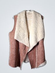 Unbranded Faux Suede Vest