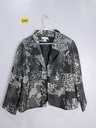 Christopher & Banks Patchwork Jacket