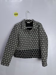 Chico's Black and White Patterned Jacket