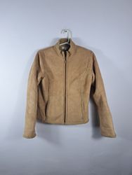 Charter Club Petite Tan Fleece Jacket