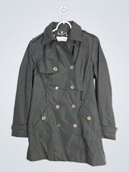 Calvin Klein Black Trench Coat