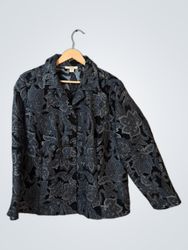 Dressbarn Paisley Print Blazer